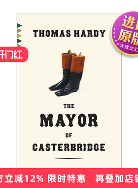 英文原版 The Mayor of Casterbridge Vintage Classics 卡斯特桥市长 Thomas Hardy托马斯·哈代 英文版 进口英语原版书籍