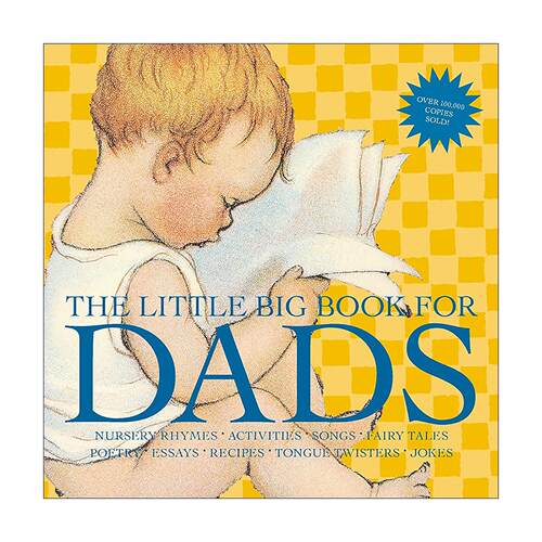 英文原版 The Little Big Book for Dads 给爸爸的大小书 修订版 含笑话 亲子游戏 绕口令 育儿指南 苏斯博士 精装 英文版