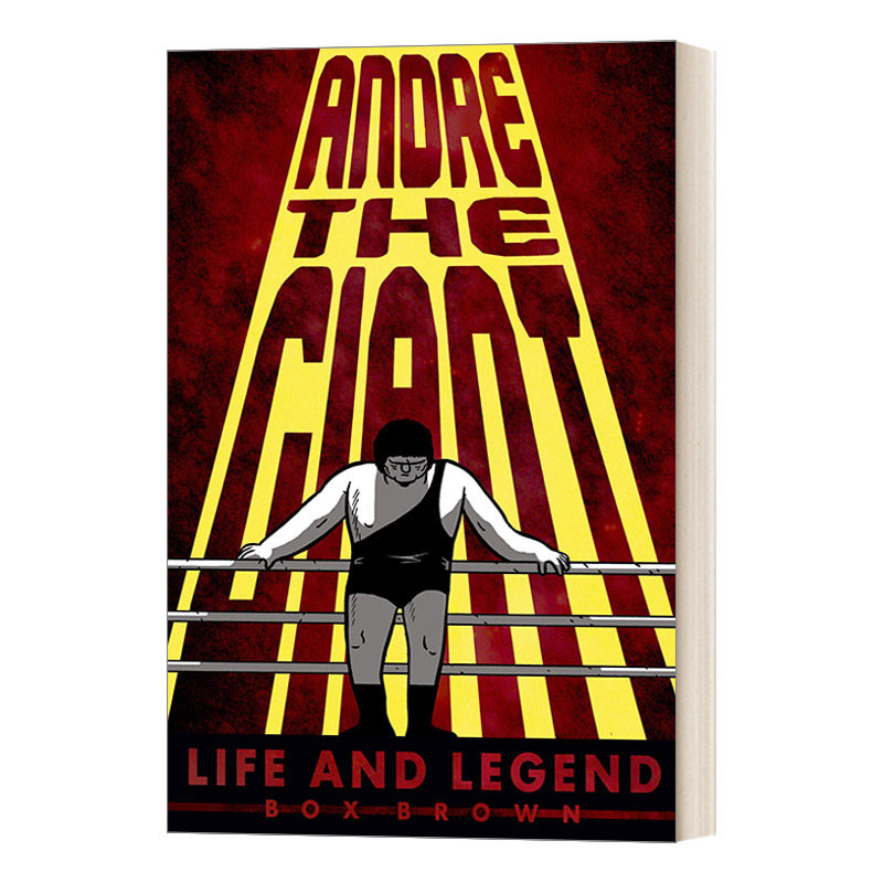 英文原版 Andre the Giant: Life and Legend 摔跤手安德雷的一生传奇 漫画版 英文版 进口英语原版书籍
