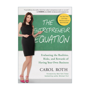 风险与回报评估 The 创业者 英文原版 Carol 进口英语原版 Equation 英文版 Entrepreneur 书籍 企业家公式 Roth 现实