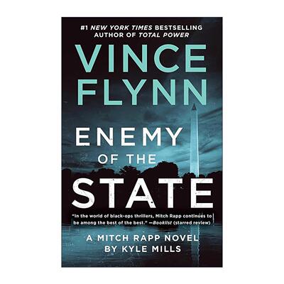 英文原版 Enemy of the State 国家之敌 探员米奇拉普系列 英文版 进口英语原版书籍
