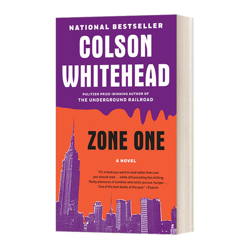 英文原版小说 Zone One 第一区 Colson Whitehead科尔森·怀特黑德 普利策奖得奖主 英文版 进口英语原版书籍