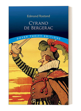 英文原版 Cyrano de Bergerac 大鼻子情圣 法国经典戏剧 Dover Thrift Editions 英文版 进口英语原版书籍