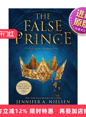 英文原版 Ascendance 1 The False Prince 权利系列1 英文版 进口英语原版书籍