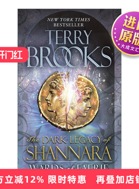 英文原版 Wards of Faerie The Dark Legacy of Shannara 01 沙娜拉的黑暗遗产系列1 仙灵守护 科幻冒险小说 英文版 进口英语书籍