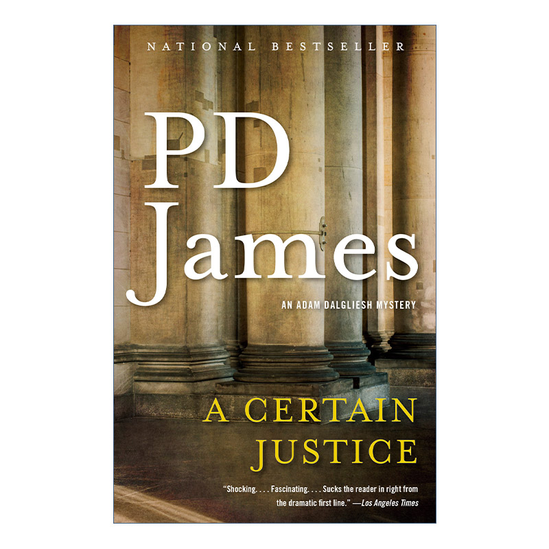 英文原版小说 A Certain Justice 真相 亚当·达格利什系列 推理小说第一夫人P. D. James 英文版 进口英语原版书籍