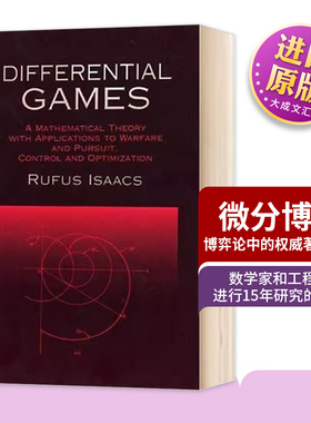 微分博弈 Differential Games A Mathematica 英文原版 R. Isaacs 英文版进口原版英语书籍