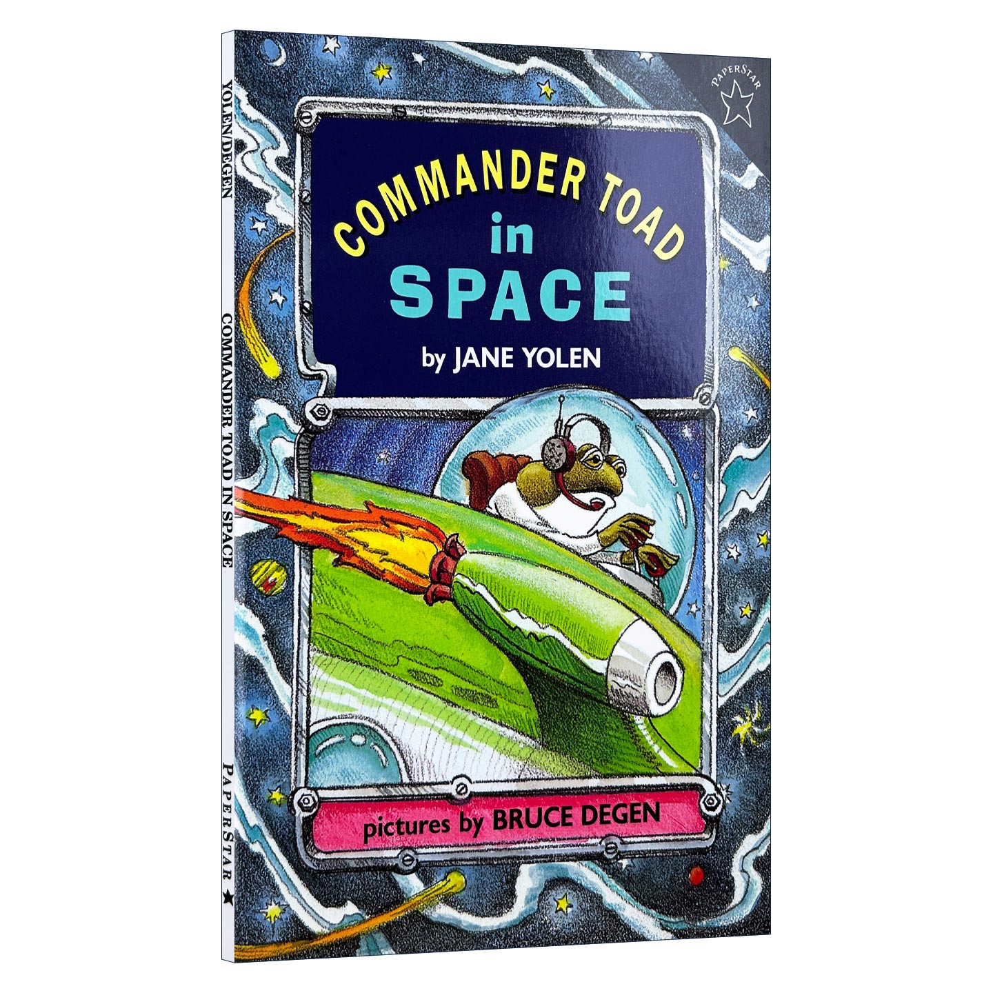 英文原版 Commander Toad in Space 蛤蟆舰队 遭遇深海巨怪 经典科幻儿童章节桥梁书 Jane Yolen 英文版 进口英语原版书籍