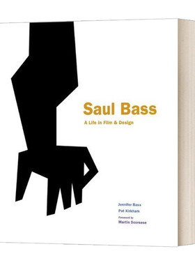 英文原版 Saul Bass A Life in Film & Design 索尔 巴斯 电影与设计的生活 英文版 进口英语原版书籍