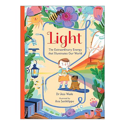 英文原版 Light The Extraordinary Energy that Illuminates Our World 光的科学 照亮我们的世界 儿童科普百科绘本精装 英文版