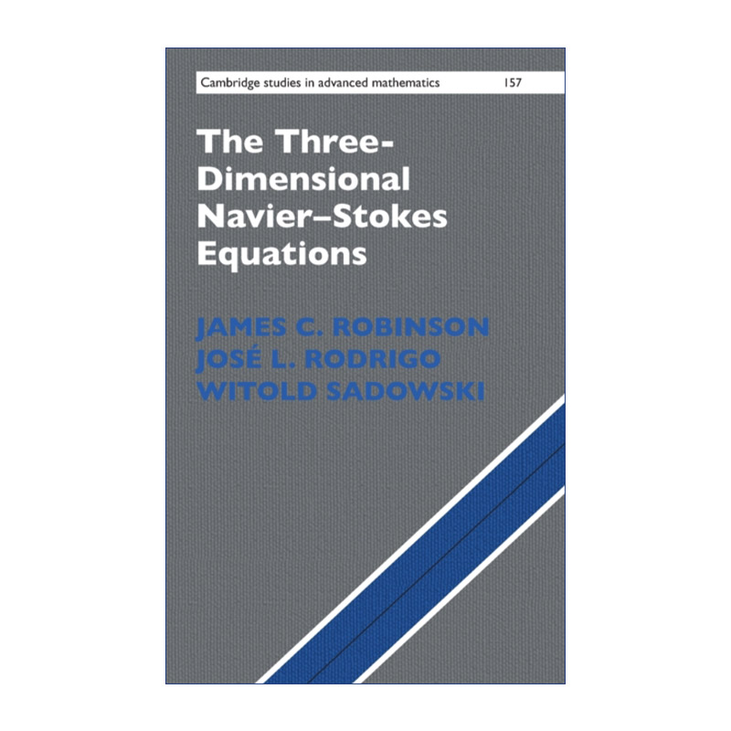 英文原版 The Three-Dimensional Navier–Stokes Equations 三维Navier-Stokes纳维-斯托克斯方程 精装 英文版 进口英语原版书籍 书籍/杂志/报纸 科普读物/自然科学/技术类原版书 原图主图