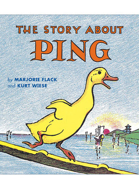 英文原版 The Story about Ping 小鸭子历险记 儿童经典故事绘本 Kurt Wiese 英文版 进口英语原版书籍