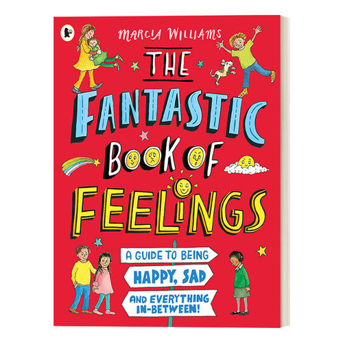 英文原版 The Fantastic Book of Feelings 了不起的情绪之书 绘本故事  Marcia Williams 英文版 进口英语原版书籍