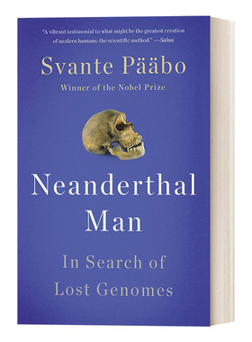 英文原版 Neanderthal Man 尼安德特人 2022年诺贝尔生理学或医学奖获得者 斯万特·帕博 Svante Paabo 作品 进口英语原版书籍