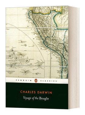 英文原版 The Voyage of the Beagle 小猎犬号航海记 查尔斯·达尔文 企鹅黑经典 Penguin Classics 英文版 进口英语原版书籍