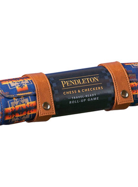 英文原版 Pendleton Chess & Checkers 彭德尔顿国际象棋和跳棋 旅行露营游戏 游戏 英文版 进口英语原版书籍