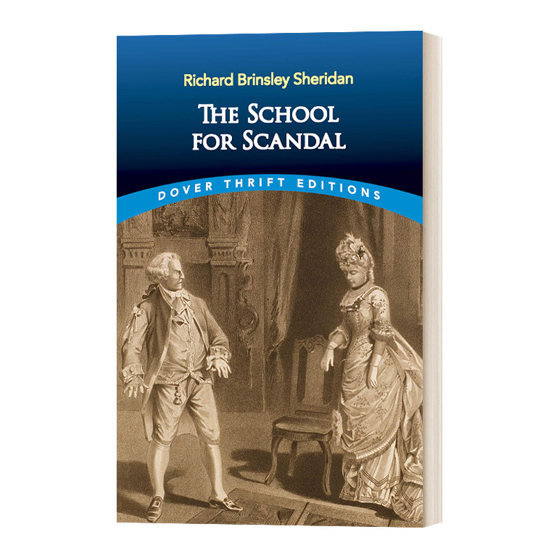 英文原版 The School for Scandal 诽谤学校 英文版 进口英语原版书籍