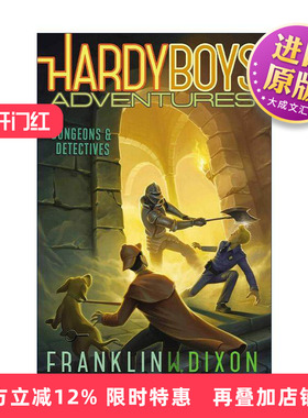 英文原版 Dungeons & Detectives 地下城与侦探 哈迪男孩冒险卷19 英文版 进口英语原版书籍