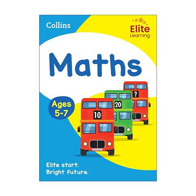 英文原版 Collins Elite Learning Maths Ages 5-7 柯林斯儿童数学教材教辅 数学 英文版 进口英语原版书籍