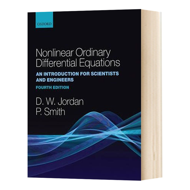 英文原版 Nonlinear Ordinary Differential Equations非线性常微分方程：科学家与工程师简介英文版