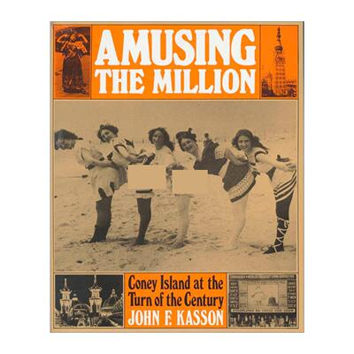 英文原版 Amusing the Million 取悦大众 世纪之交的康尼岛 英文版 进口英语原版书籍