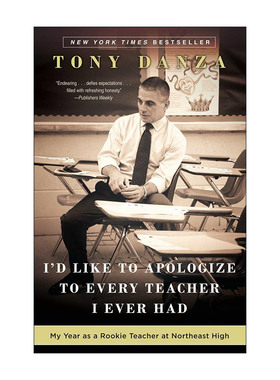 英文原版 I'd Like to Apologize to Every Teacher I Ever Had我想向我曾经遇到的每一位老师道歉 Tony Danza托尼·丹扎自传 教育