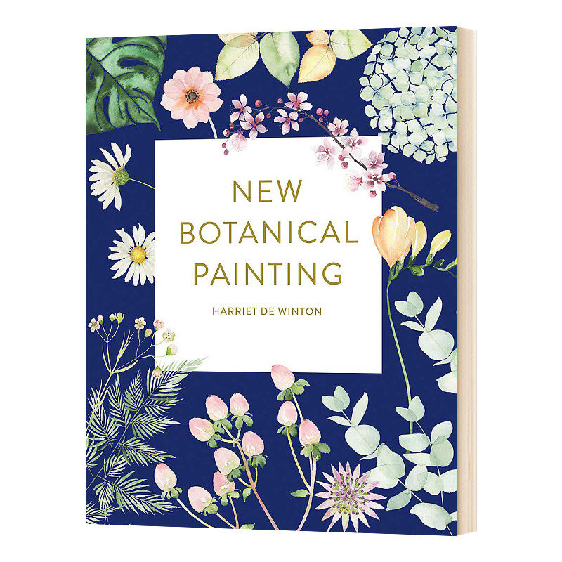英文原版 New Botanical Painting 水彩植物绘画技巧新法 进口艺术 英文版 进口英语原版书籍