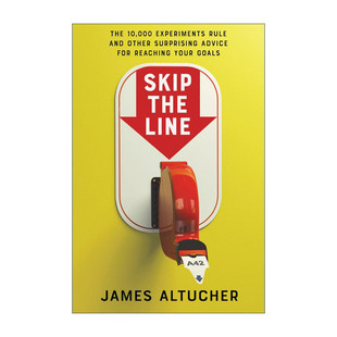 惊人建议 书籍 the 进口英语原版 英文版 精装 一万次实验法则和其他实现目标 跨界 Line Skip 英文原版