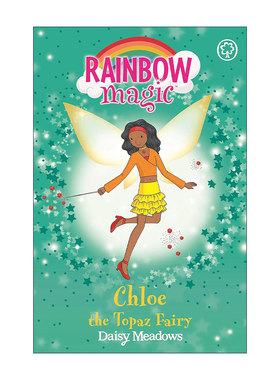 英文原版 Rainbow Magic Chloe The Topaz Fairy 彩虹魔法仙子之珠宝仙女 黄玉仙女 儿童奇幻章节桥梁书 英文版 进口英语原版书籍