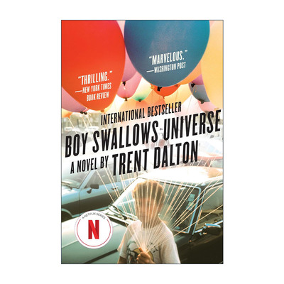 英文原版 Boy Swallows Universe 吞下宇宙的男孩 特伦特·戴顿 2019年澳大利亚年度图书大奖 英文版 进口英语原版书籍