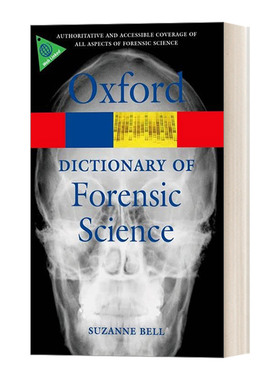 英文原版 A Dictionary of Forensic Science 牛津法医学词典 英文版 进口英语原版书籍
