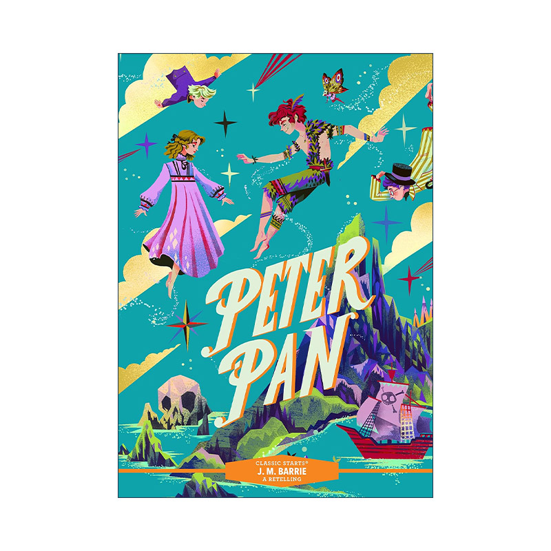 英文原版 Classic Starts Peter Pan 开始读经典 彼得潘 精装 英文版 进口英语原版书籍