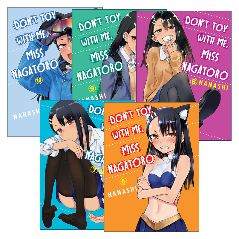 英文原版 Don't Toy With Me  Miss Nagatoro 不要欺负我，长瀞同学系列6-10册 同名动漫漫画 NANASHI 英文版 进口英语原版书籍