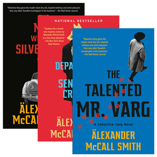 英文原版小说 Detective Varg 侦探瓦格系列3册 Alexander McCall Smith 英文版 进口英语原版书籍
