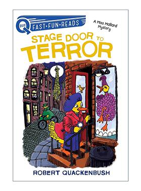 英文原版 Stage Door to Terror 舞台后门惊魂 鸭侦探马拉德小姐系列 英文版 进口英语原版书籍