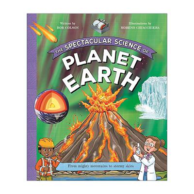 英文原版 The Spectacular Science of Planet Earth 壮观的地球科学 科普绘本 英文版 进口英语原版书籍