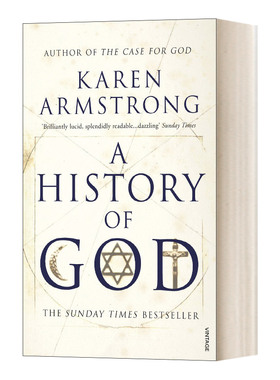 英文原版 A History Of God 神的历史 凯伦 阿姆斯特朗 英文版 进口英语原版书籍