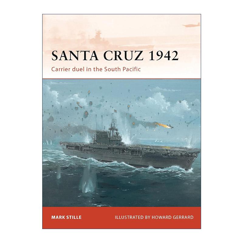英文原版 Santa Cruz 1942 二战圣克鲁斯群岛战役 战争历史系列 英文版 进口英语原版书籍