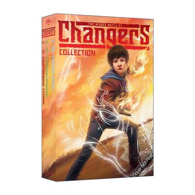 英文原版 The Hidden World of Changers Collection 变身者的隐秘世界1-4册盒装 青少年神话故事 英文版 进口英语原版书籍