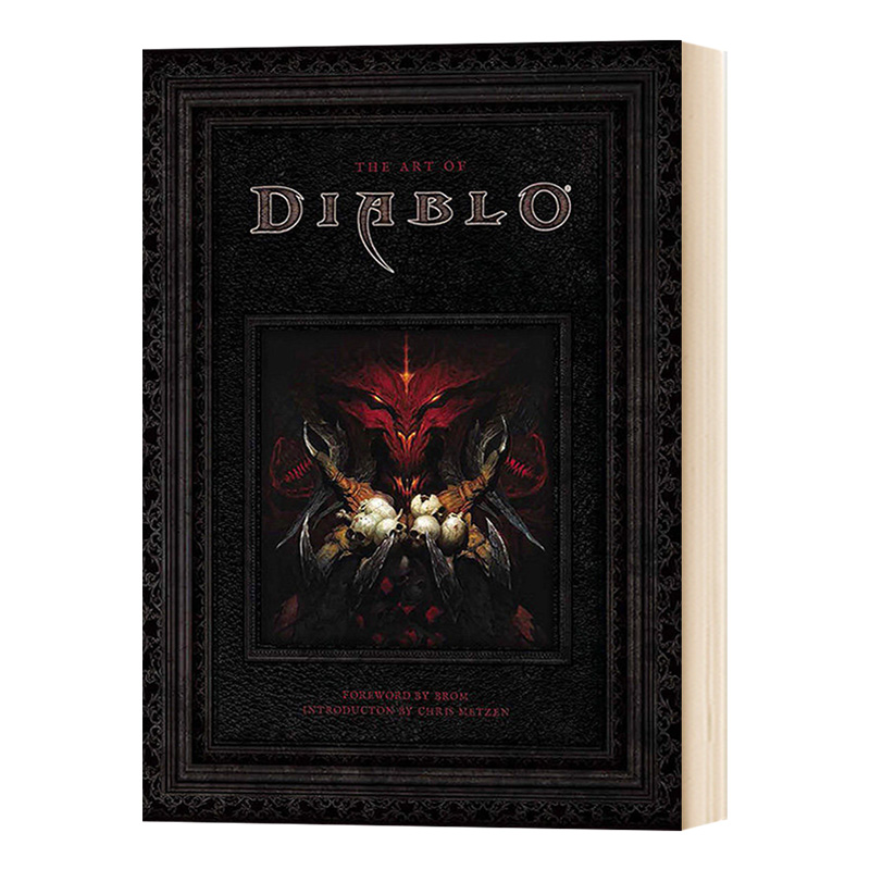 现货 暗黑破坏神 游戏艺术画册设定集 英文原版 The Art of Diablo 精装 大菠萝 设定理念艺术 进口艺术画册大开本