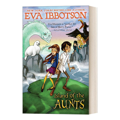 英文原版 Island of the Aunts 阿姨岛 卫报儿童小说奖获得者Eva Ibbotson 儿童冒险小说 英文版 进口英语原版书籍