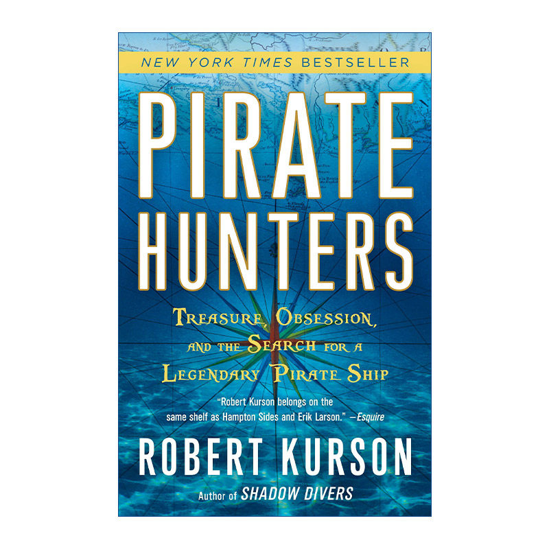 英文原版 Pirate Hunters 海盗猎人 追寻加勒比海的传奇宝藏 历史 Robert Kurson 英文版 进口英语原版书籍