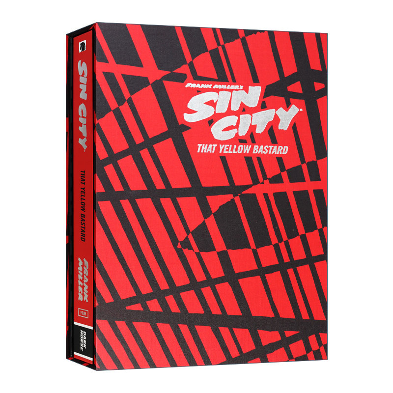 英文原版 Frank Miller's Sin City Volume 4 That Yellow Bastard 米勒经典漫画 罪恶之城4 豪华收藏版 精装 英文版 进口英语书图片