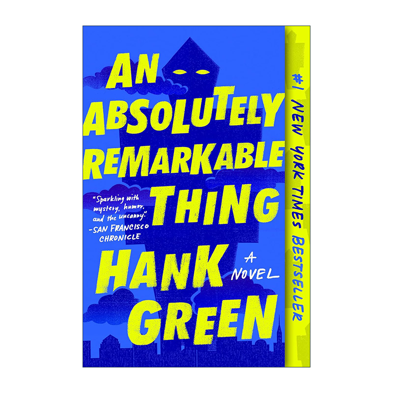 英文原版 An Absolutely Remarkable Thing The Carls 卡尔之手 外星人与网红 Hank Green 英文版 进口英语原版书籍