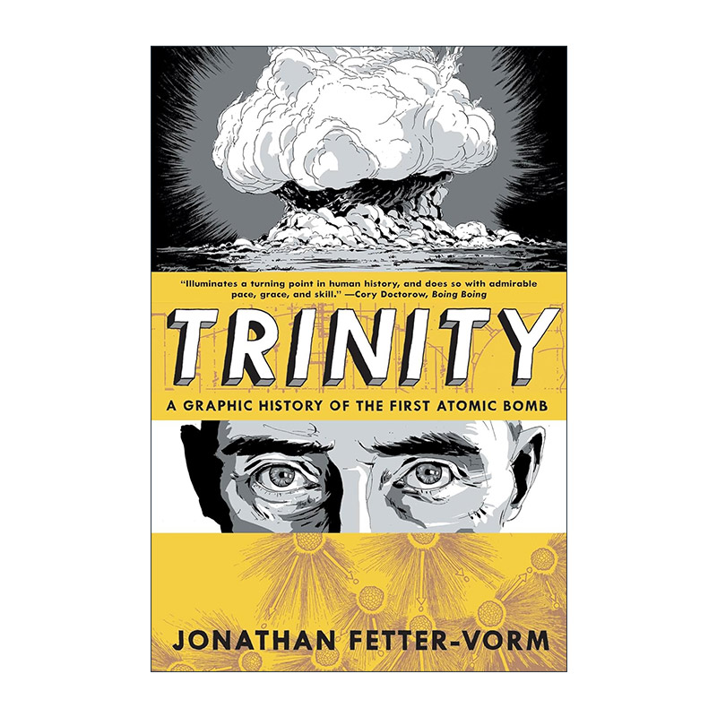 英文原版 Trinity 第一颗原子弹的图解历史 漫画 英文版 进口英语原版书籍