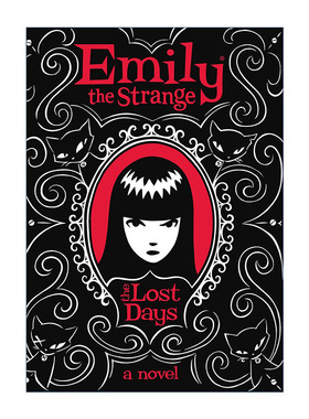 英文原版 Emily the Strange Lost Days 怪异的艾米莉4 失去的日子 美国经典漫画人物小说 儿童章节书 精装 进口英语原版书籍