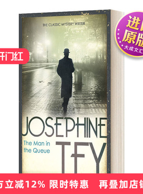 英文原版小说 The Man In The Queue 排队的人 约瑟芬 铁伊 英文版 进口英语原版书籍