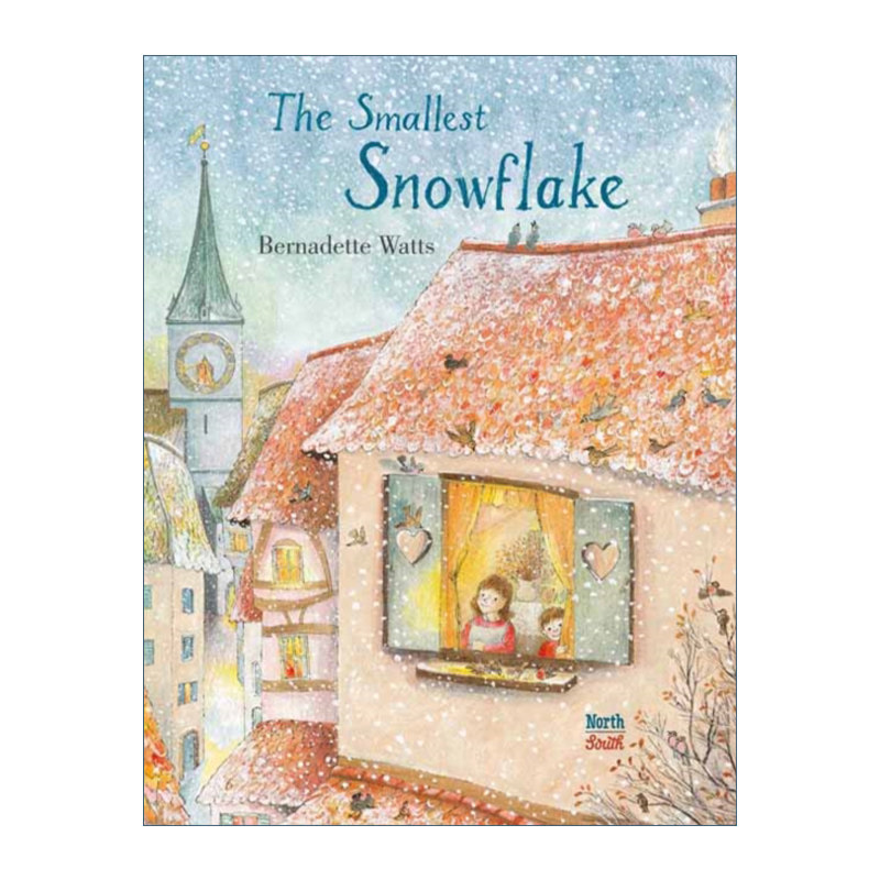 英文原版 The Smallest Snowflake 很小一片的雪花 精装绘本 英文版 进口英语原版书籍
