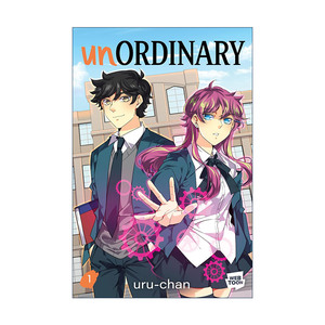 英文原版 Unordinary 异能者1 WEBTOON热门青少年奇幻网漫 uru-chan 英文版 进口英语原版书籍