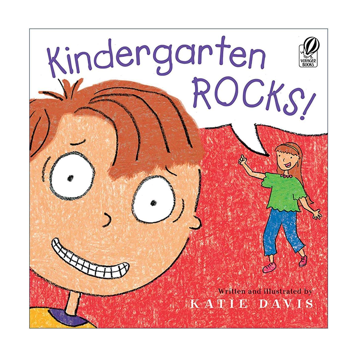 英文原版 Kindergarten Rocks 幼儿园超棒 给孩子的入学准备绘本 英文版 进口英语原版书籍